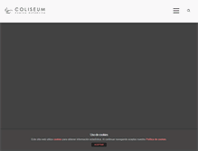 Tablet Screenshot of coliseumvigo.com